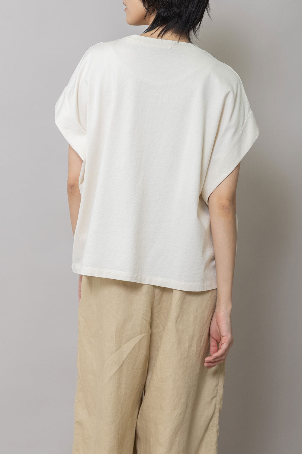 Munich "The Plum"ロゴプリントタックスリーブTシャツ【MN261U34】