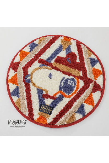 <PENDLETON×PEANUTS> Tufting Chair Mat