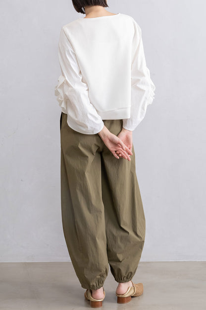 MARECHAL TERRE ラッフルスリーブトップス【ZMT261BL032】