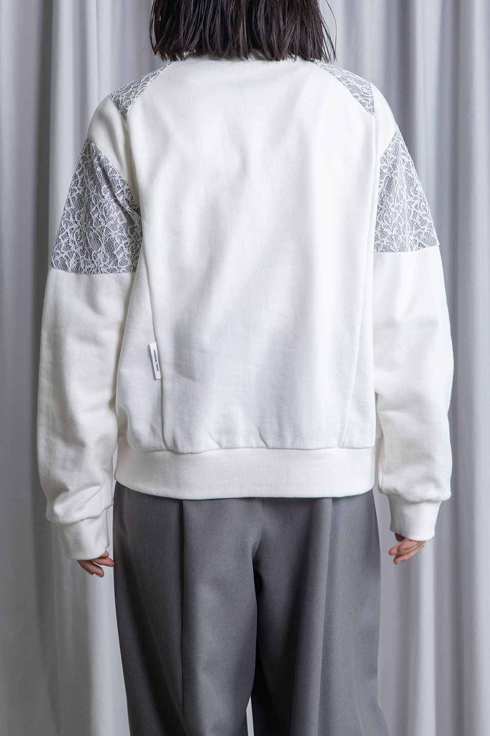 MARECHAL TERRE レース切替えスウェットトップス【ZMT261CT759】