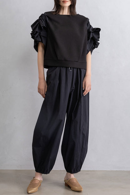 MARECHAL TERRE ラッフルスリーブトップス【ZMT261BL032】