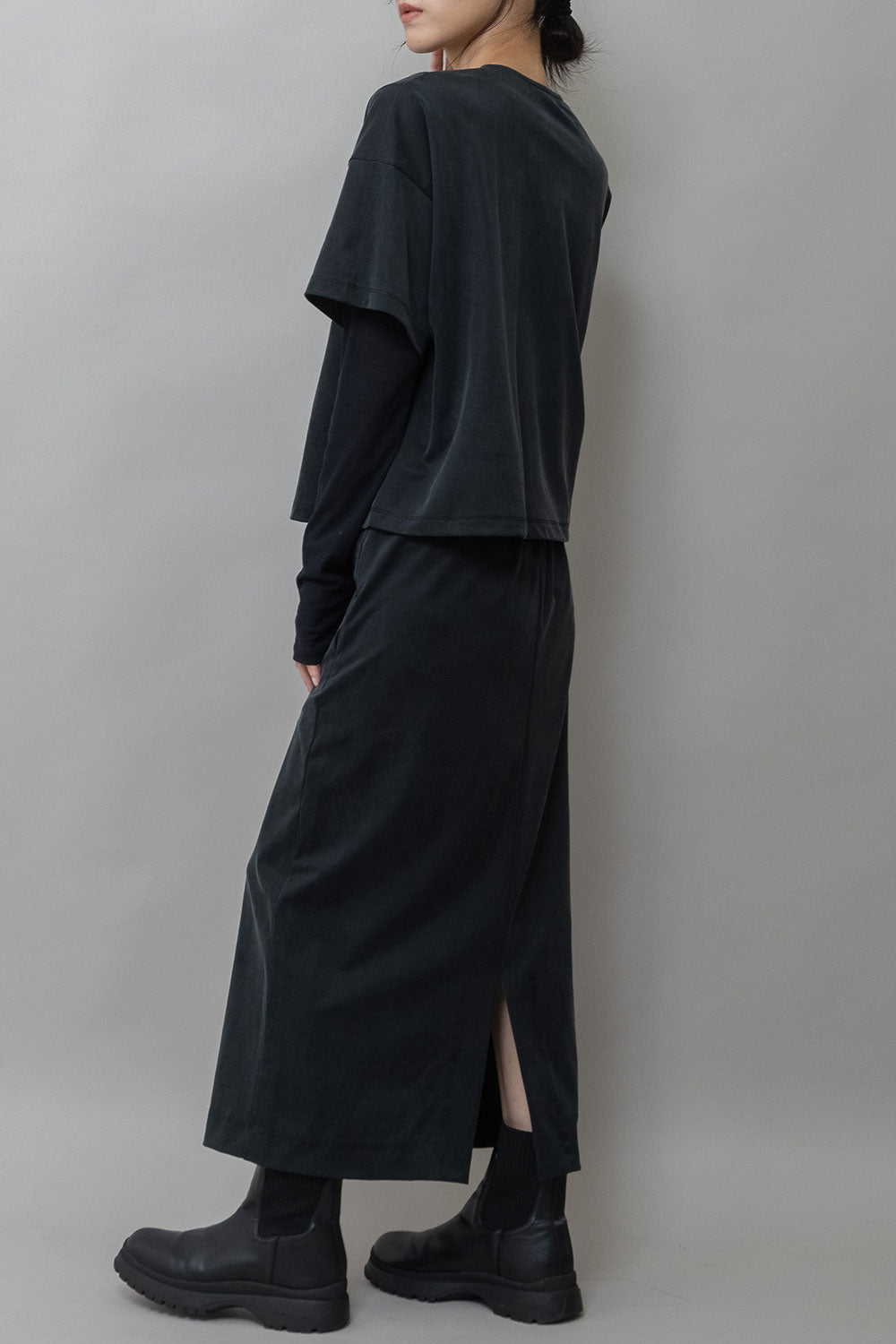 Munich サテンジャージータイトスカート【MN261S13】