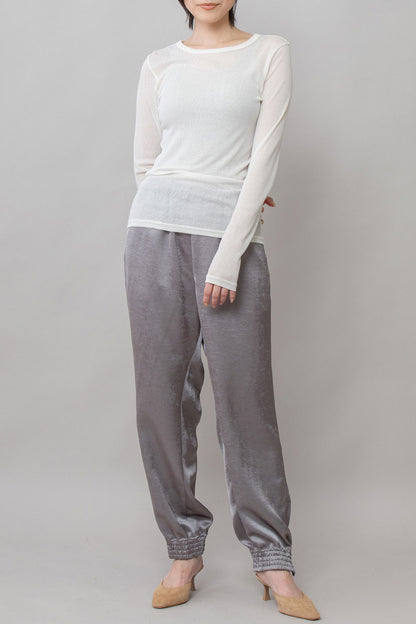 Munich シアークルーネックプルオーバー【MN251U13】