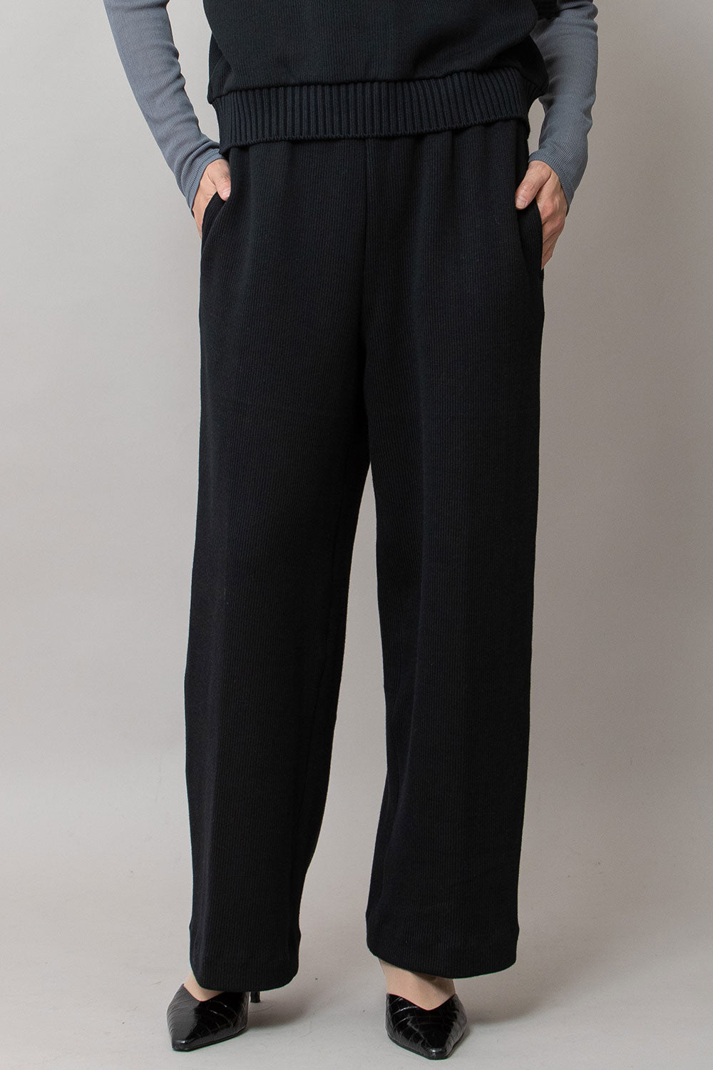 Munich ニットライクジャージーワイドイージーパンツ【MN252P31】