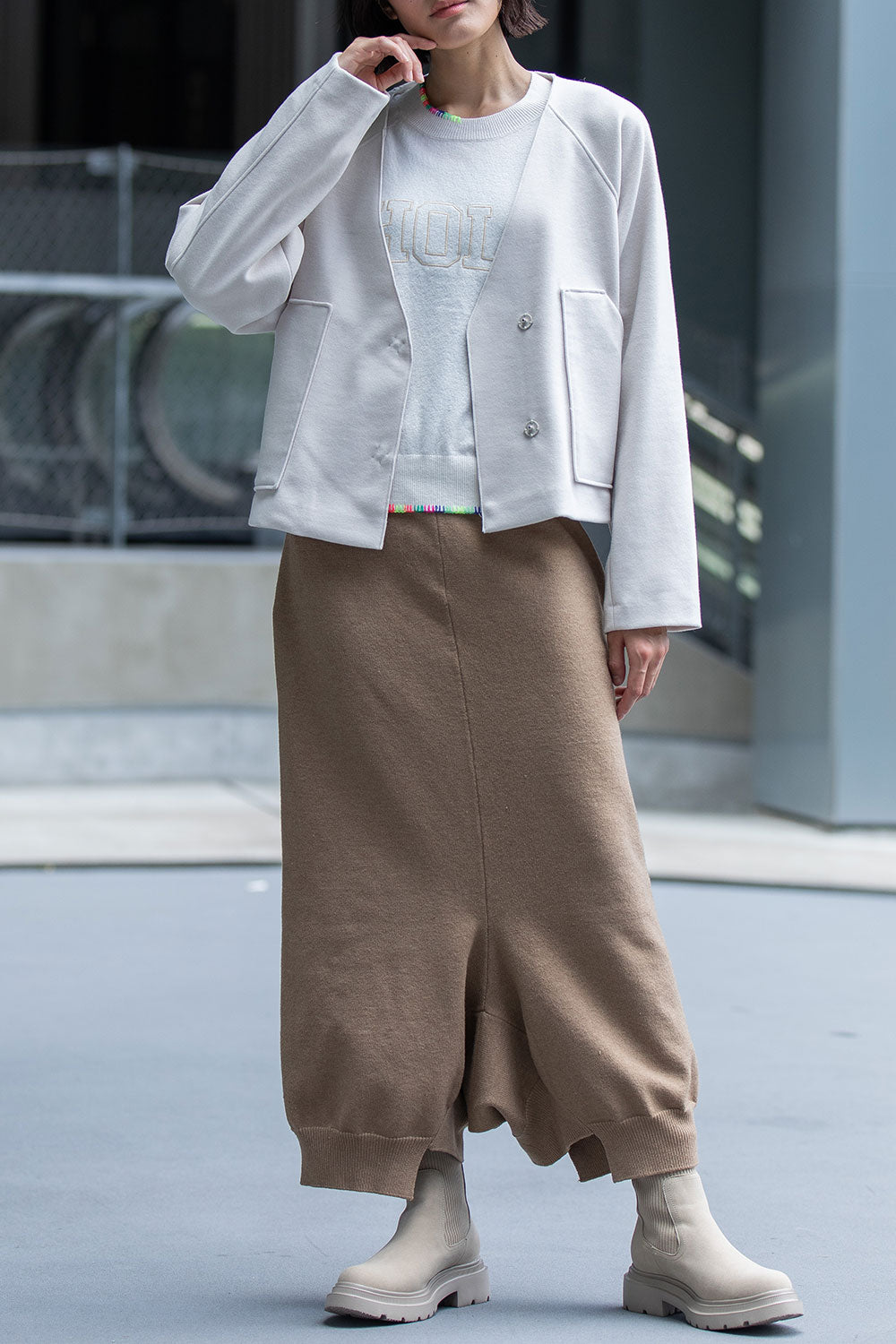 Munich ウールライクフリースショートジャケット【MN252B69】