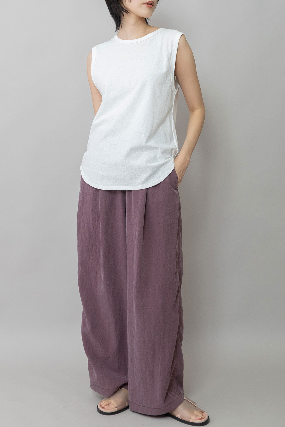 Munich ブークレーライトジャージタンクトップ【MN261U18】