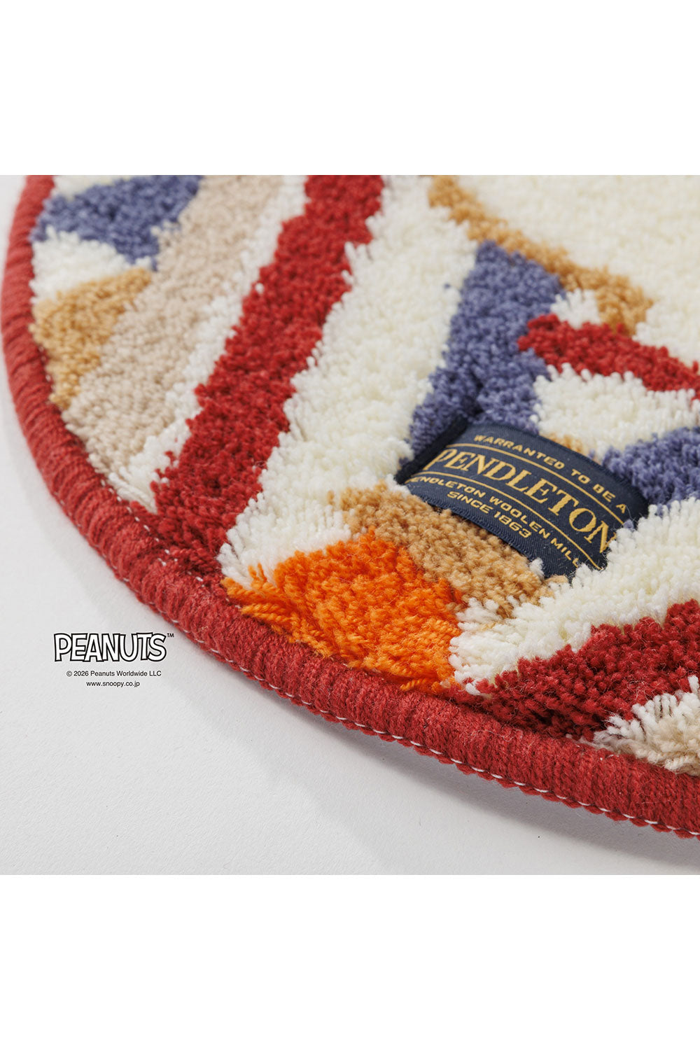 <PENDLETON×PEANUTS> Tufting Chair Mat