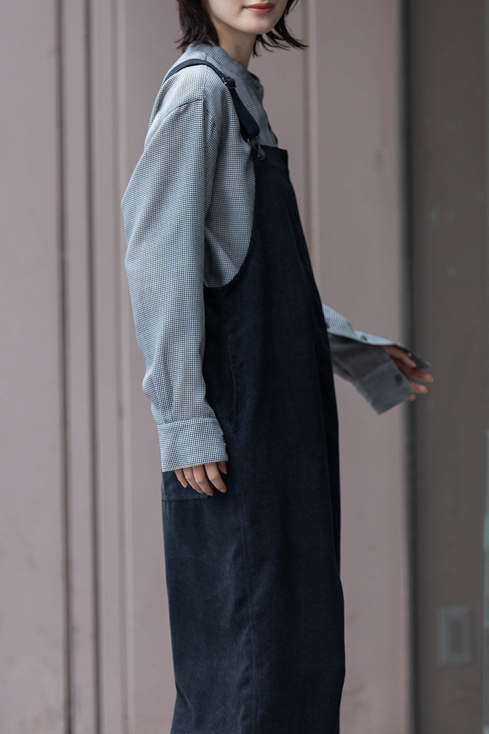 Munich ナノコーデュロイサロペット【MN252N67】