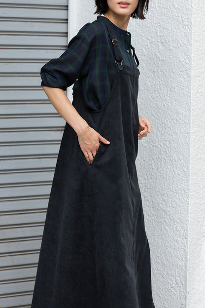 Munich ナノコーデュロイジャンパースカート【MN252N68】