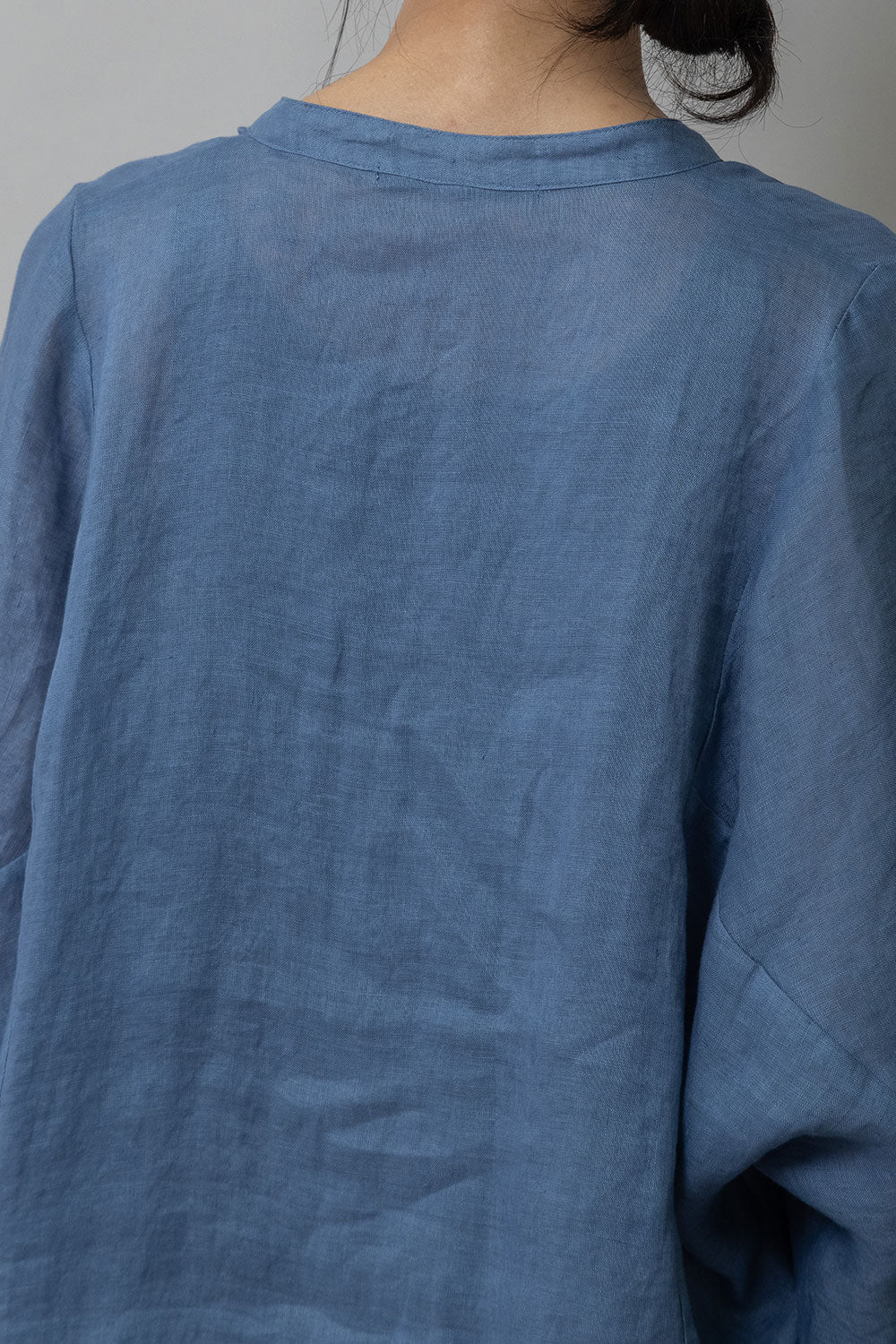 Munich 60sフレンチリネンキャンバスルーズシャツ【MN261T33】