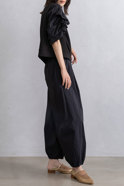 MARECHAL TERRE ラッフルスリーブトップス【ZMT261BL032】