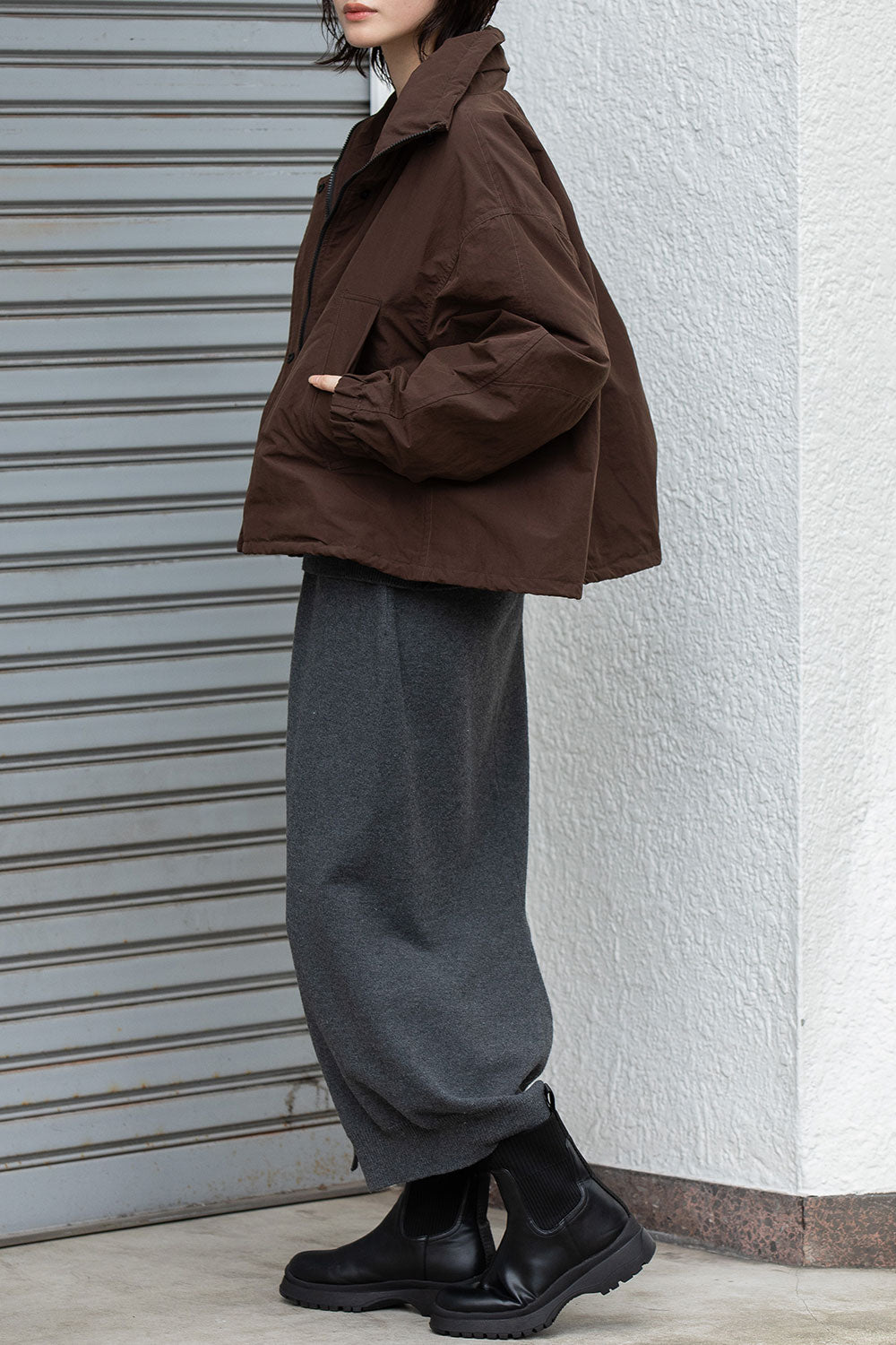 Munich ナイロンコットンタッサー×Octaボンバージャケット【MN252B64】