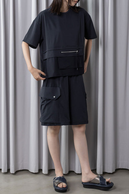 MARECHAL TERRE ラッシュガードポケットTシャツ【ZMT262CT132】