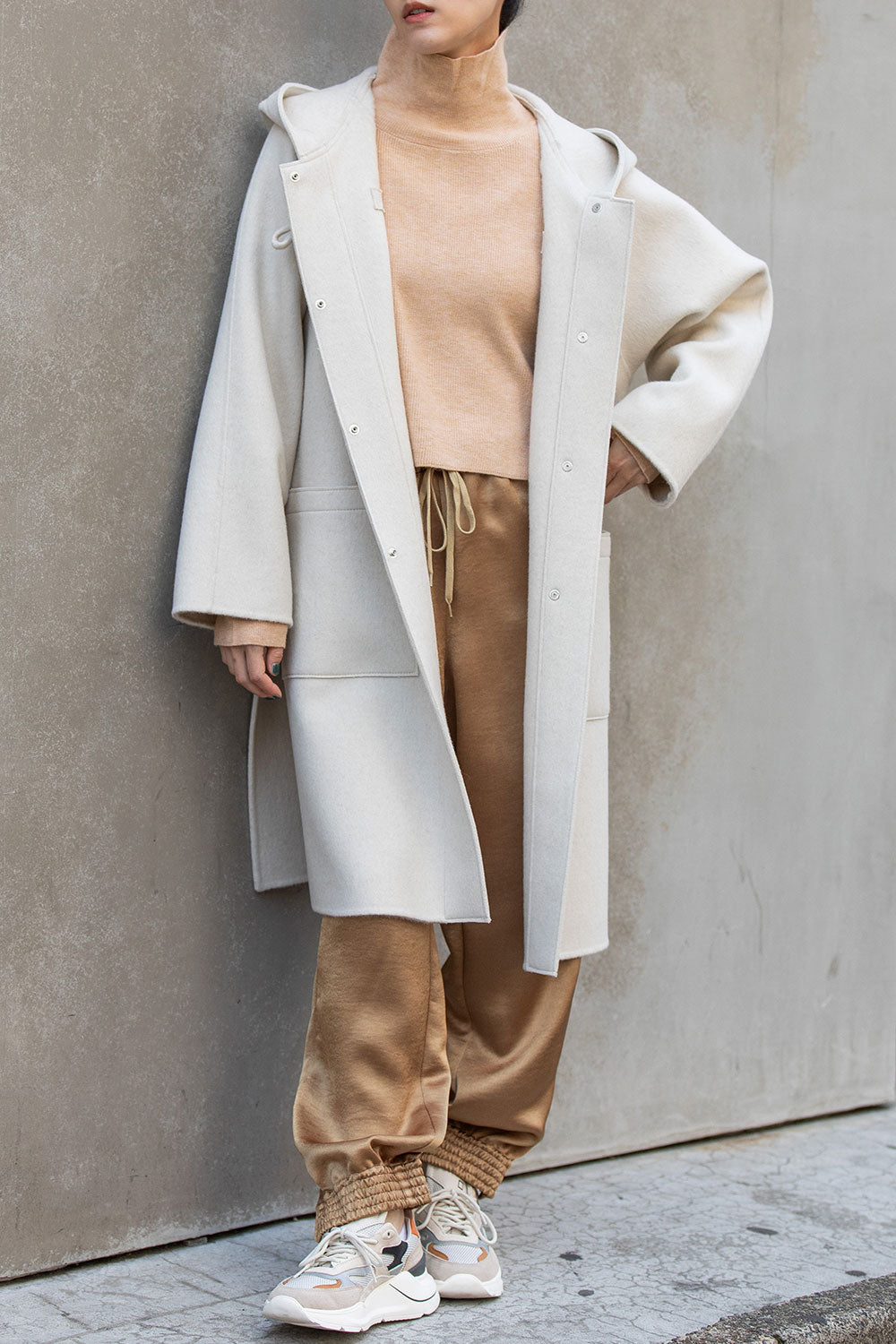 Munich ウールダブルビーバーダッフルコート【MN252C47】