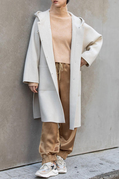 Munich ウールダブルビーバーダッフルコート【MN252C47】