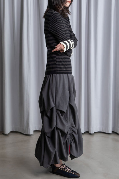 MARECHAL TERRE ボーダータートルニット【ZMT256KN614】