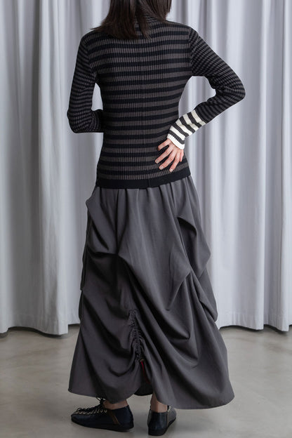 MARECHAL TERRE ボーダータートルニット【ZMT256KN614】