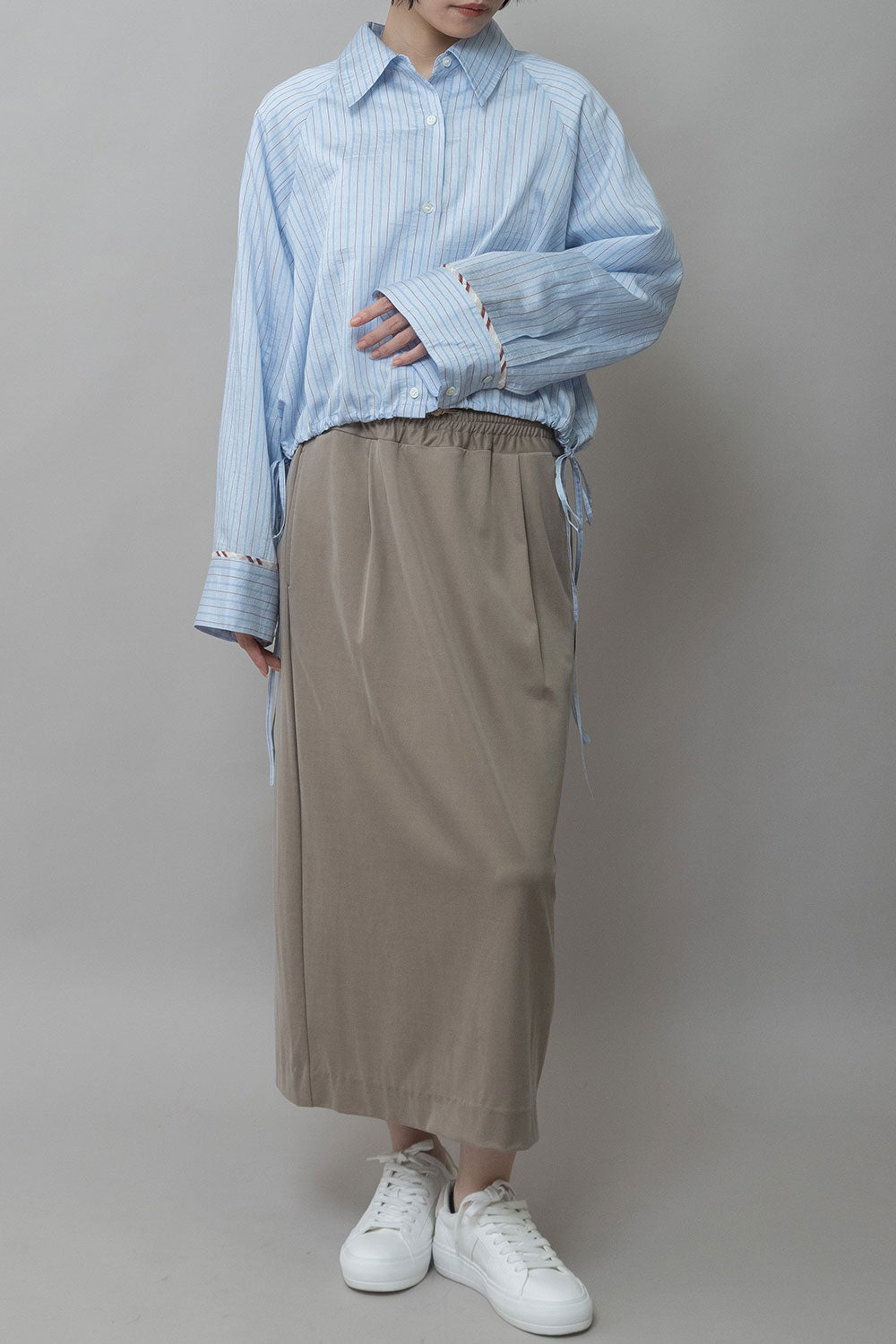 Munich サテンジャージータイトスカート【MN261S13】