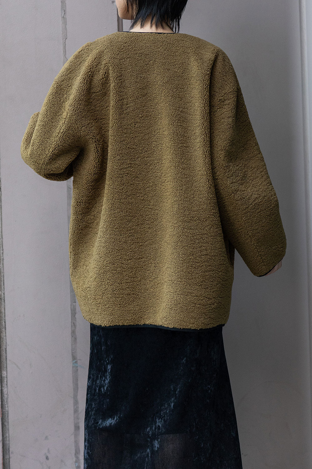 Munich シープボアムートンライダースコート【MN252C53】