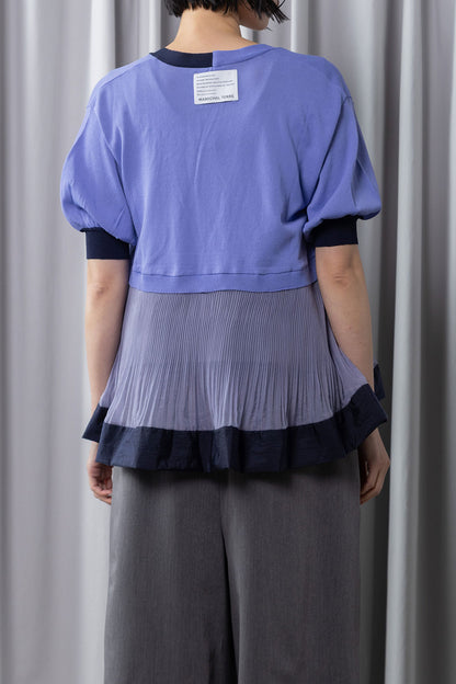 MARECHAL TERRE 裾プリーツニットカーディガン【ZMT262KN106】