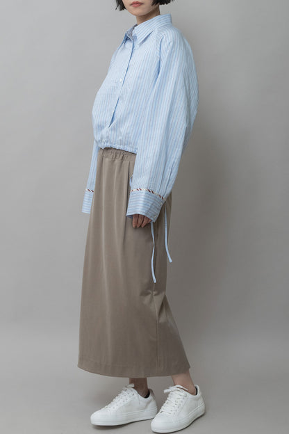 Munich サテンジャージータイトスカート【MN261S13】