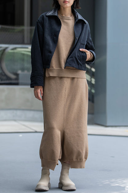 Munich ナノコーデュロイ＆デニム×Octaショートカバーオール【MN252B66】