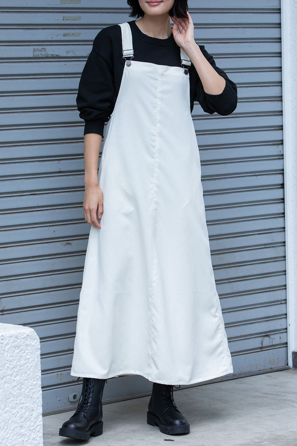 Munich ナノコーデュロイジャンパースカート【MN252N68】