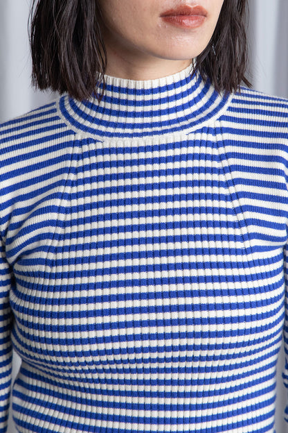 MARECHAL TERRE ボーダータートルニット【ZMT256KN614】