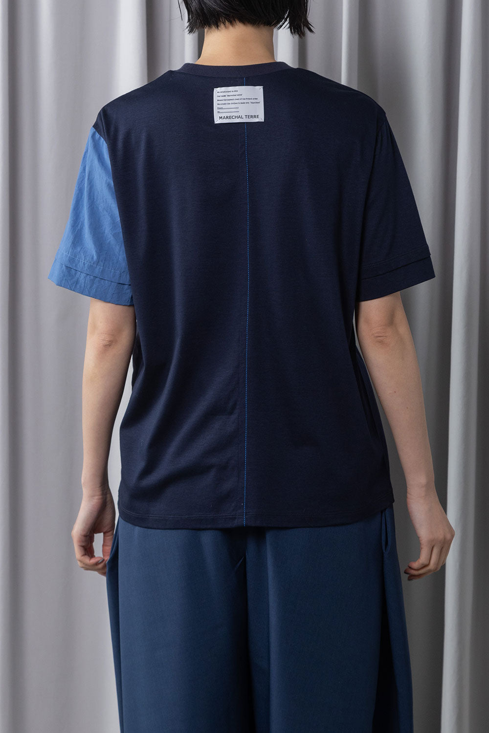 MARECHAL TERRE コンビネーションデザインTシャツ【ZMT262CT138】