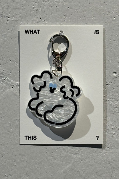 <WIT>initial keychain