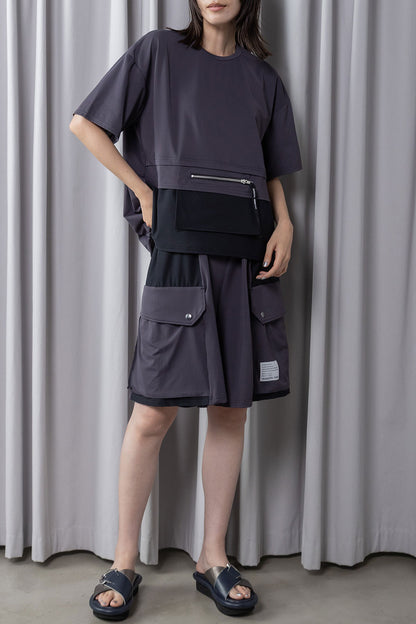 MARECHAL TERRE ラッシュガードポケットTシャツ【ZMT262CT132】