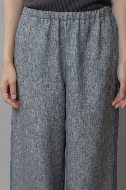 Munich ツイード調ツイル×メッシュサイドストライプパンツ【MN261P24】