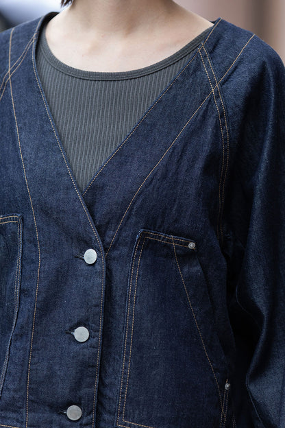 Munich コットンリヨセルデニムコンパクトジャケット【MN261B09】