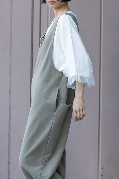 Munich オーガニックコットンパイルコンビネゾン【MN261N05】