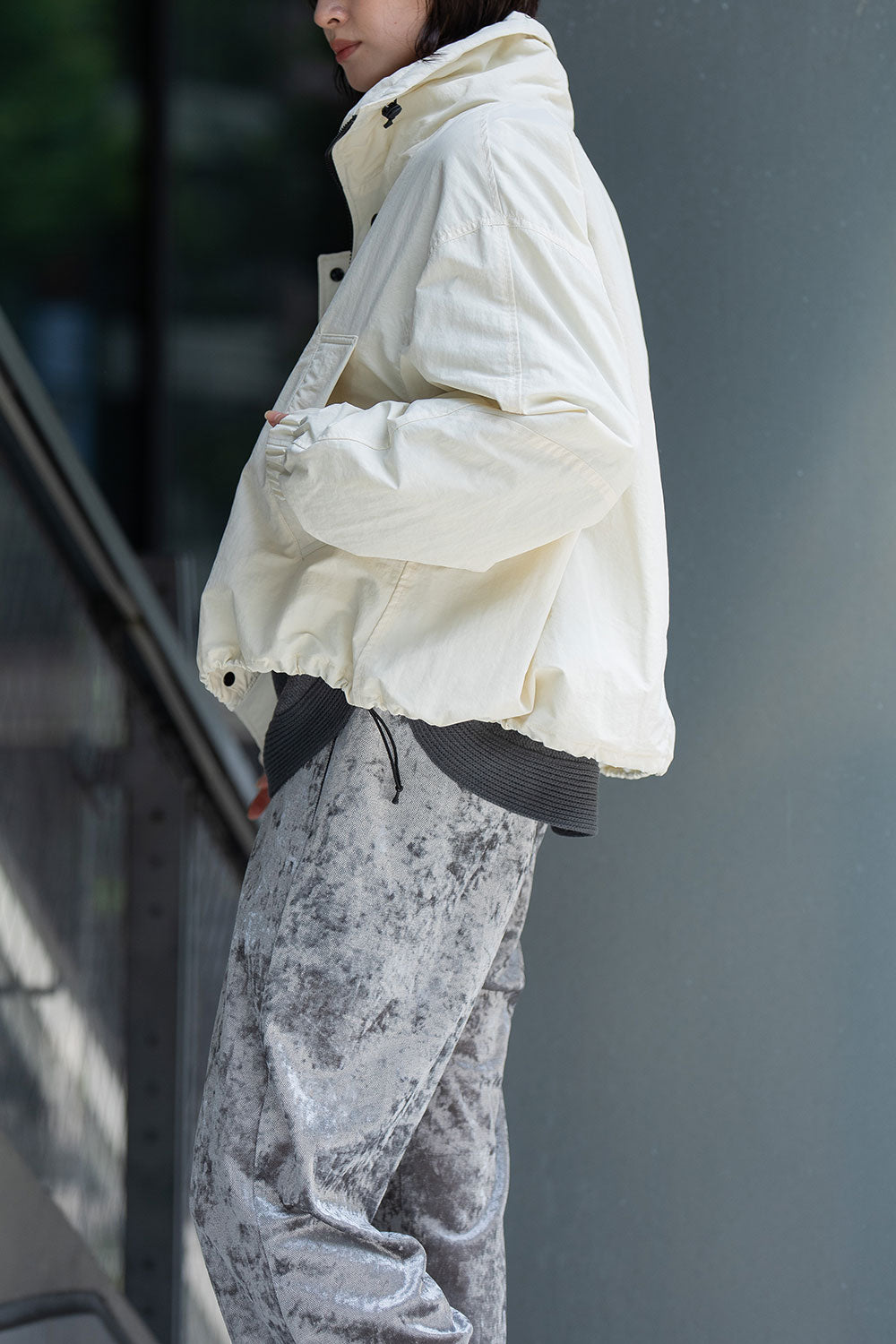 Munich ナイロンコットンタッサー×Octaボンバージャケット【MN252B64】