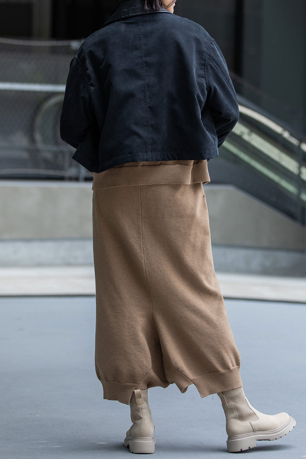 Munich ナノコーデュロイ＆デニム×Octaショートカバーオール【MN252B66】