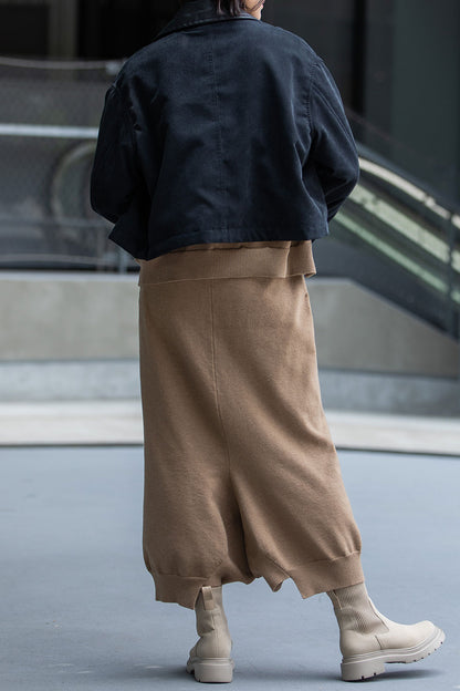 Munich ナノコーデュロイ＆デニム×Octaショートカバーオール【MN252B66】