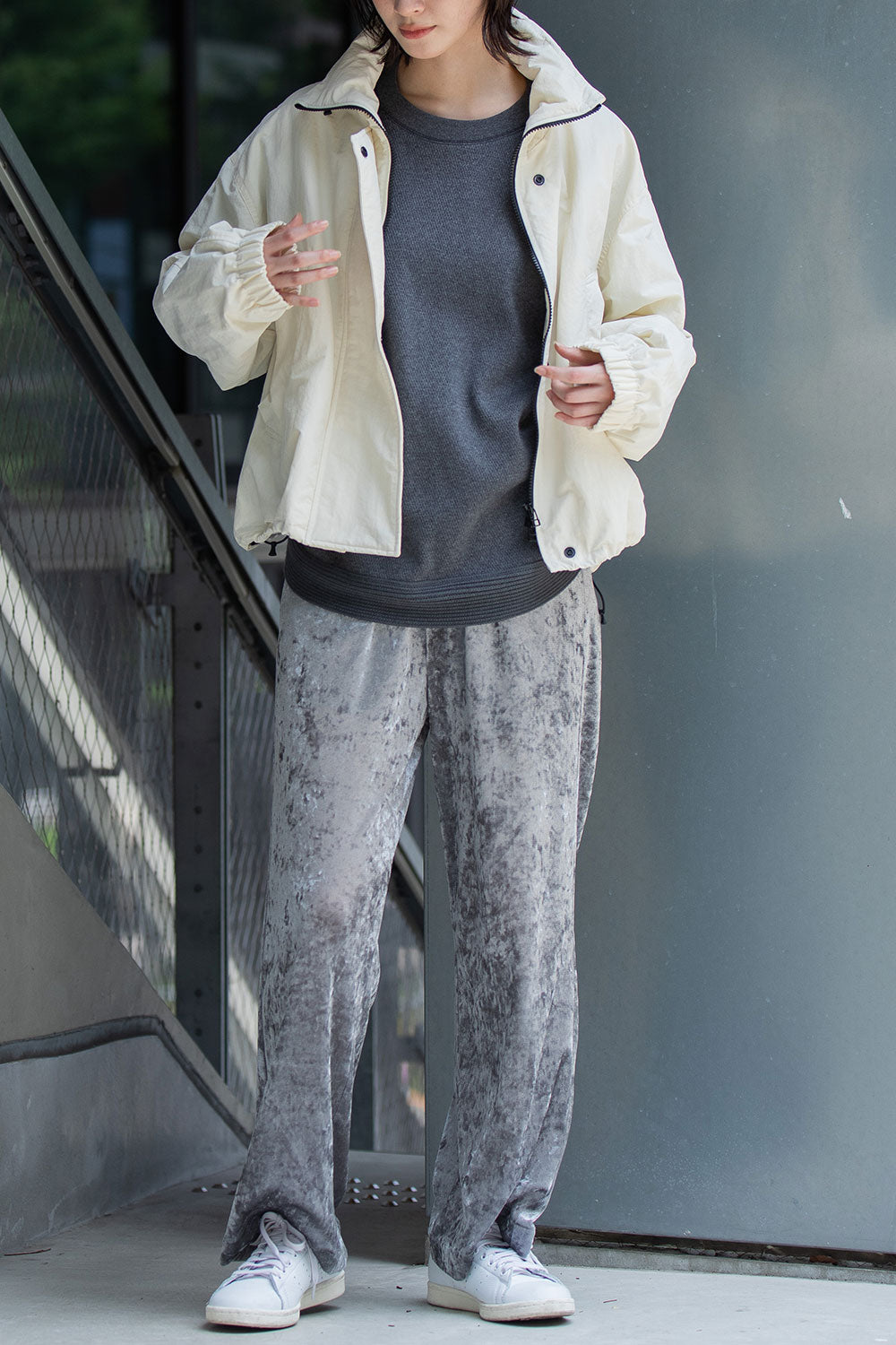 Munich ナイロンコットンタッサー×Octaボンバージャケット【MN252B64】