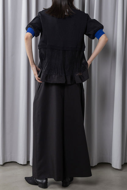 MARECHAL TERRE 裾プリーツニットカーディガン【ZMT262KN106】