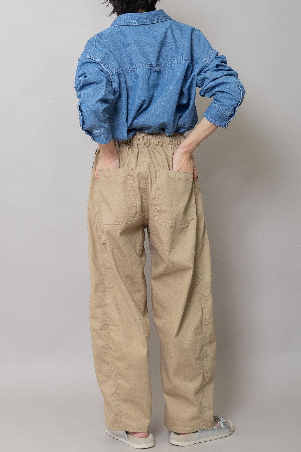 Munich 6ozスラブデニムバックコクーンシャツ【MN262T07】