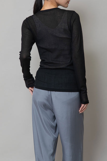 Munich シアークルーネックプルオーバー【MN251U13】