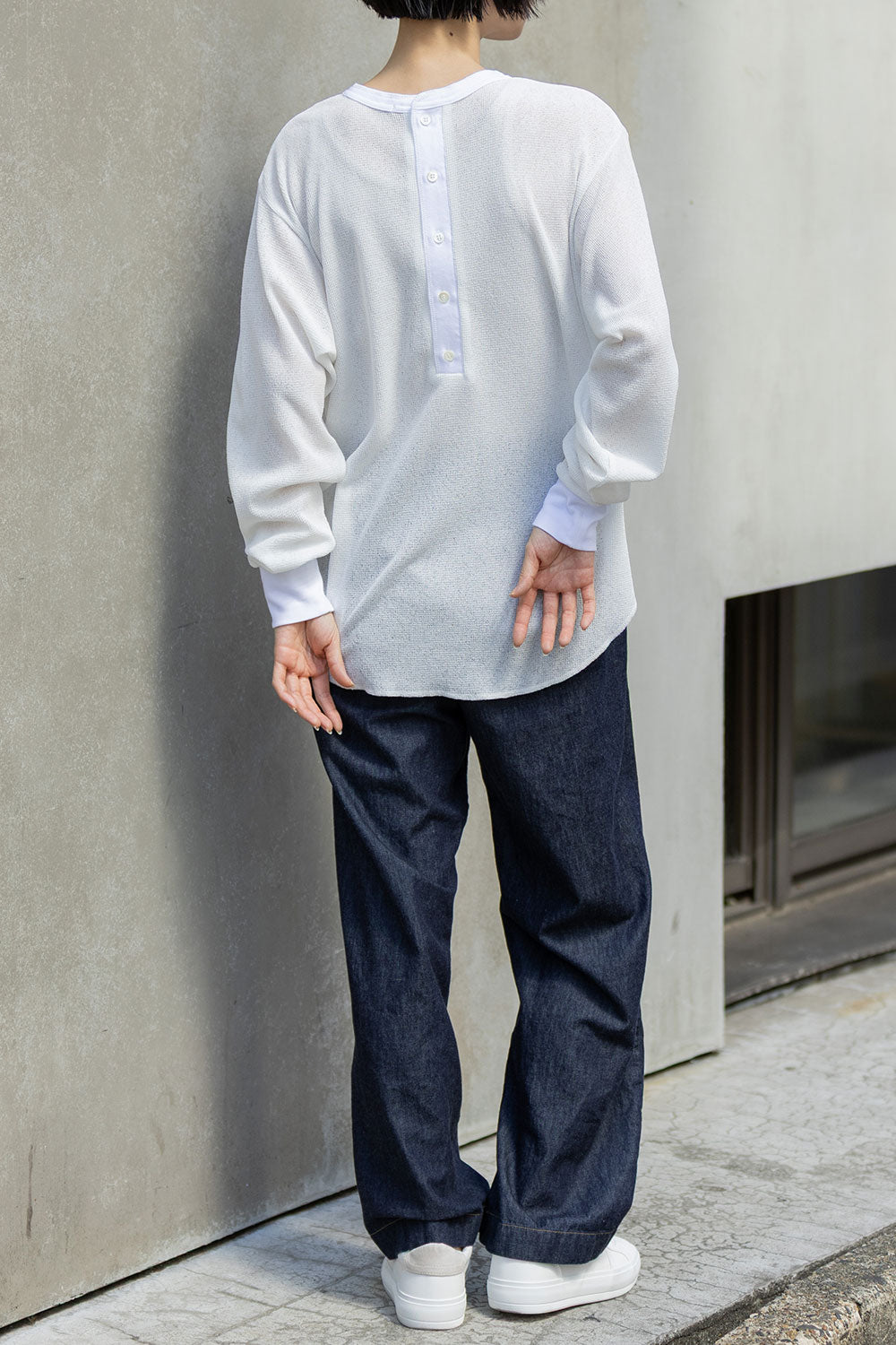 Munich シアーワッフルバックヘンリーネックプルオーバー【MN261U06】