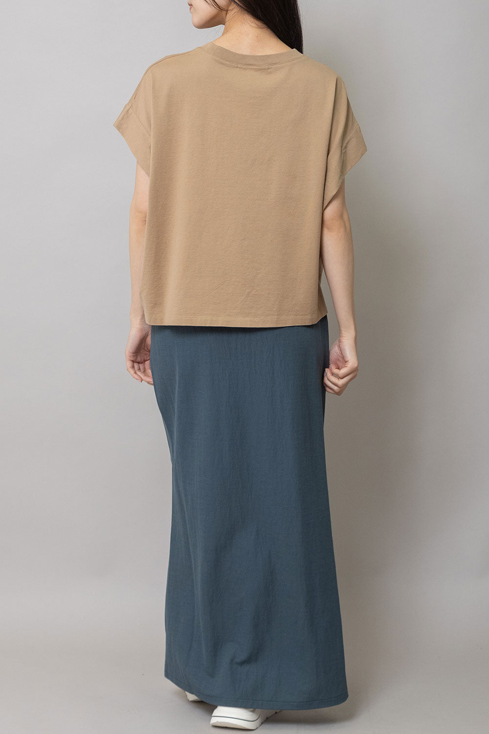 Munich "The Plum"ロゴプリントタックスリーブTシャツ【MN261U34】