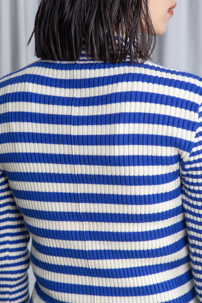 MARECHAL TERRE ボーダータートルニット【ZMT256KN614】