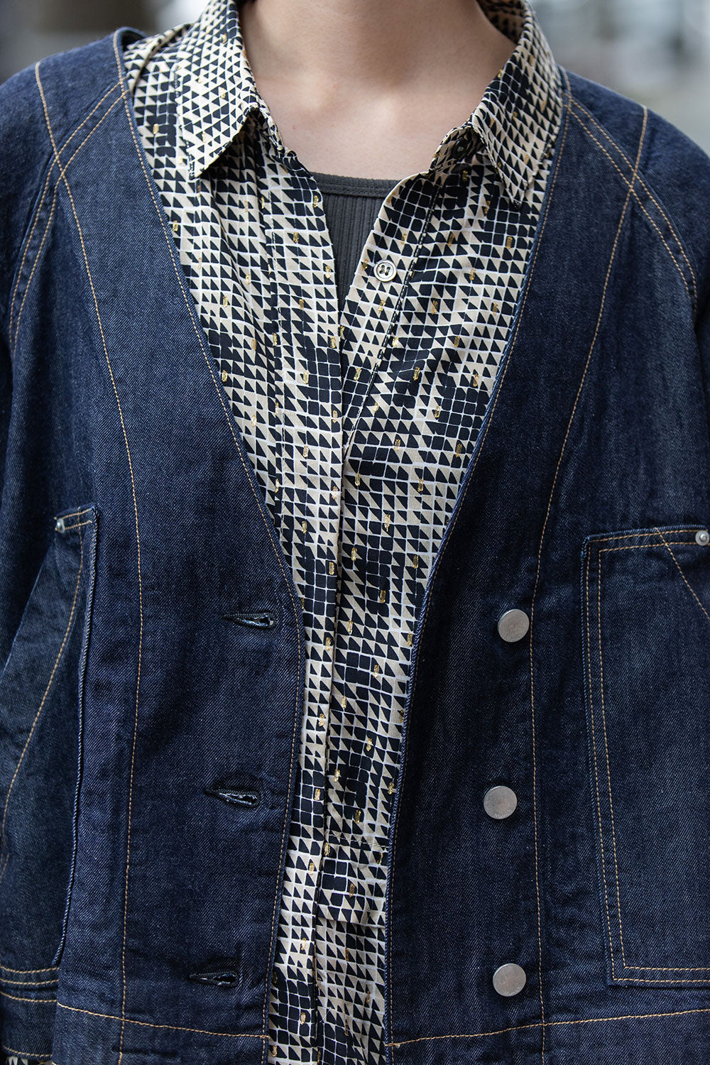 Munich コットンリヨセルデニムコンパクトジャケット【MN261B09】