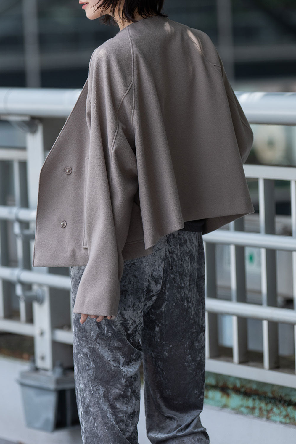 Munich ウールライクフリースショートジャケット【MN252B69】