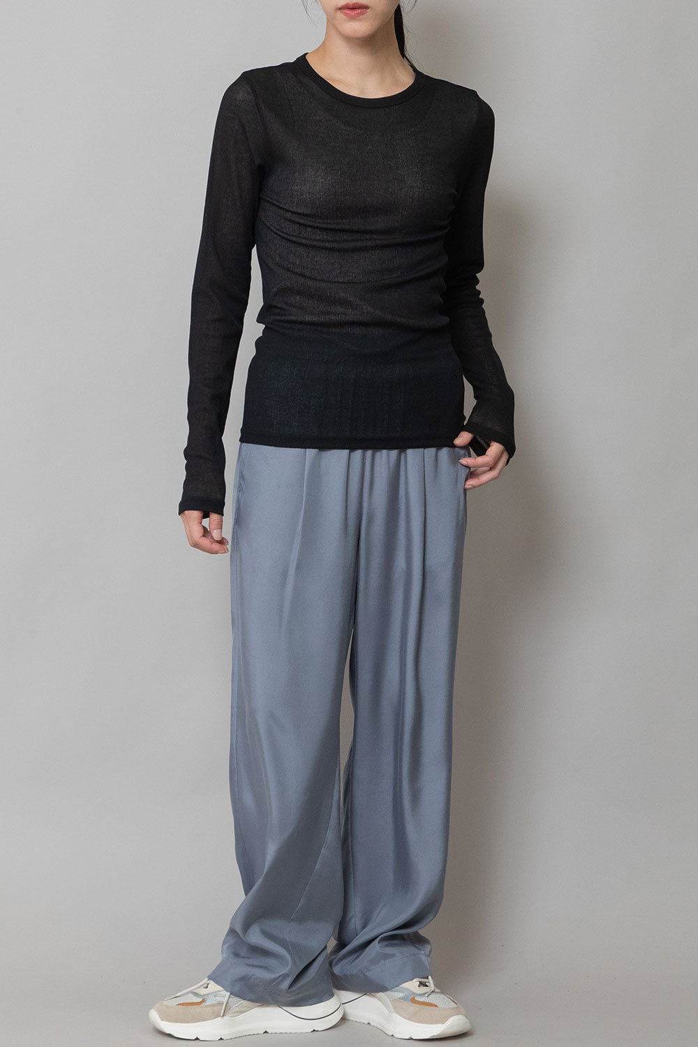 Munich シアークルーネックプルオーバー【MN251U13】