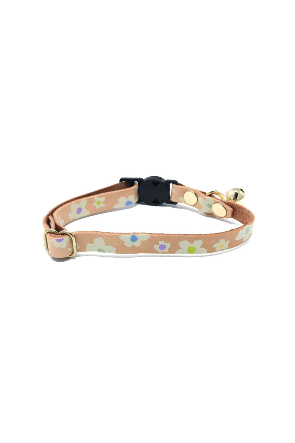 NICE DIGS POSIE LEATHER CAT COLLAR