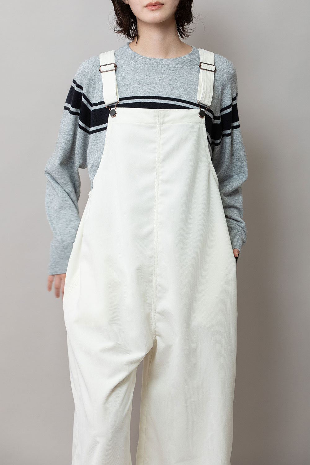 Munich ナノコーデュロイサロペット【MN252N67】