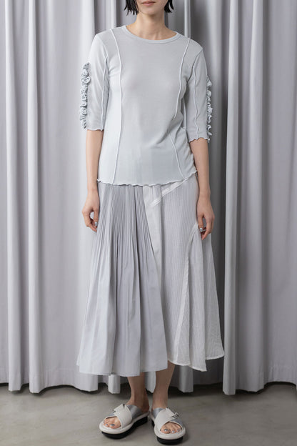 MARECHAL TERRE ラッフル袖インナートップス【ZMT262CT112】